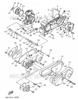 CRANKCASE for Yamaha XC 1996