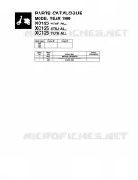 CATALOGUE for Yamaha XC 1999