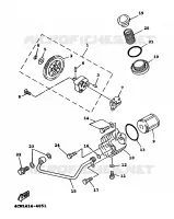 OIL PUMP for Yamaha XC 1999