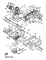 CRANKCASE for Yamaha XC 1999