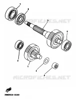 TRANSMISSION for Yamaha XC 1999