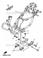 FRAME for Yamaha XC 1999