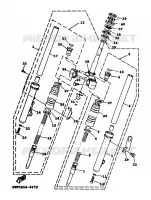 FRONT FORK for Yamaha XC 1999
