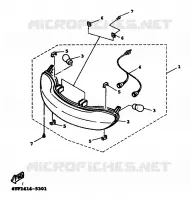 INDICATOR for Yamaha XC 1999