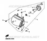 HEADLIGHT for Yamaha XC 1999