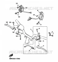 SWITCH / LEVER for Yamaha XC 1999