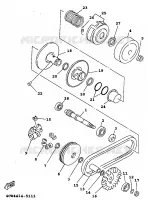 STARTER CLUTCH for Yamaha XC 1999