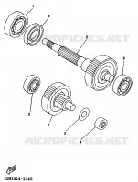 TRANSMISSION for Yamaha XC 1999
