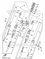 FRONT FORK for Yamaha XC 1999