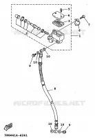 FRONT MASTER CYLINDER for Yamaha XC 1999