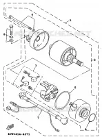 STARTER MOTOR for Yamaha XC 1999