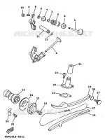 VALVE for Yamaha XC 1999