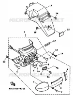 TAIL LIGHT for Yamaha XC 1999