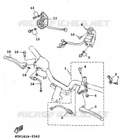 SWITCH / LEVER for Yamaha XC 1999