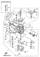 CARBURETOR for Yamaha XC 1999