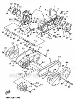 CRANKCASE for Yamaha XC 1999