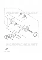 CRANKSHAFT / PISTON for Yamaha CYGNUS 2005