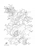 CRANKCASE for Yamaha CYGNUS 2005