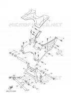STAND / FOOTREST for Yamaha CYGNUS 2005