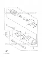 STARTER MOTOR for Yamaha CYGNUS 2005