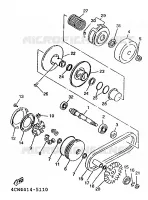 STARTER CLUTCH for Yamaha XC 1997