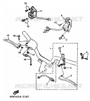 SWITCH / LEVER for Yamaha XC 1997