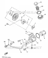 OIL PUMP for Yamaha XC 1997