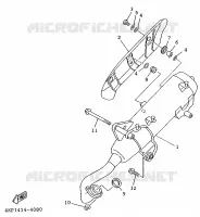 EXHAUST for Yamaha XC 1997