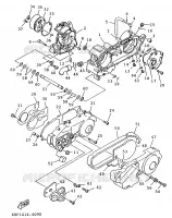 CRANKCASE for Yamaha XC 1997