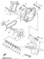 AIR SHROUD & FAN for Yamaha FLY ONE 1997