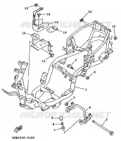 FRAME for Yamaha FLY ONE 1997