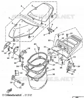 SEAT / CARRIER for Yamaha FLY ONE 1997