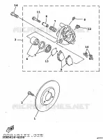 FRONT BRAKE CALIPER for Yamaha FLY ONE 1997