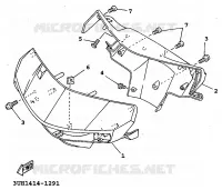 COVER 1 for Yamaha FLY ONE 1997