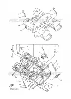CYLINDER HEAD  for Yamaha XJN 2002