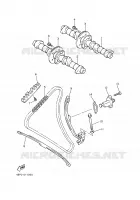 CAMSHAFT / TIMING CHAIN for Yamaha XJN 2002