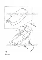 SEAT for Yamaha XJN 2002