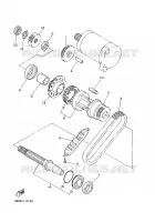 STARTER CLUTCH for Yamaha XJN 2002