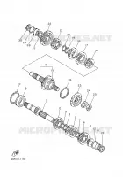 TRANSMISSION for Yamaha XJN 2002