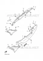 SIDE COVER for Yamaha XJN 2002