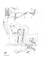 REAR BRAKE MASTER CYLINDER for Yamaha XJN 2002