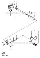 GEAR SHIFT LEVER for Yamaha XJN 1996