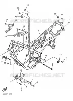 FRAME for Yamaha XJN 1996