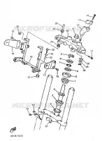 STEERING for Yamaha XJN 1996