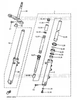 FRONT FORK for Yamaha XJN 1996