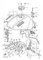 FUEL TANK for Yamaha XJN 1996