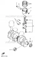 CRANKSHAFT / PISTON for Yamaha XJN 1996