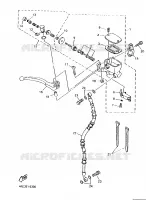 FRONT MASTER CYLINDER for Yamaha XJN 1996