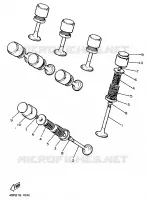 VALVE for Yamaha XJN 1996