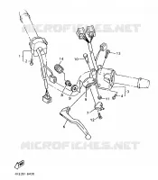 SWITCH / LEVER for Yamaha XJN 1996